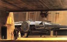 star wars movies falcon spaceships millenium falcon vehicles 1680x1050 wallpaper 